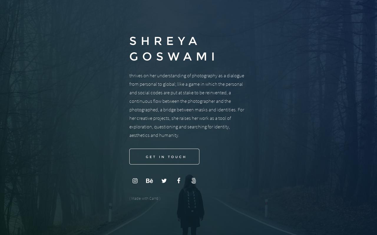 Carrd profile picture for @shreya
